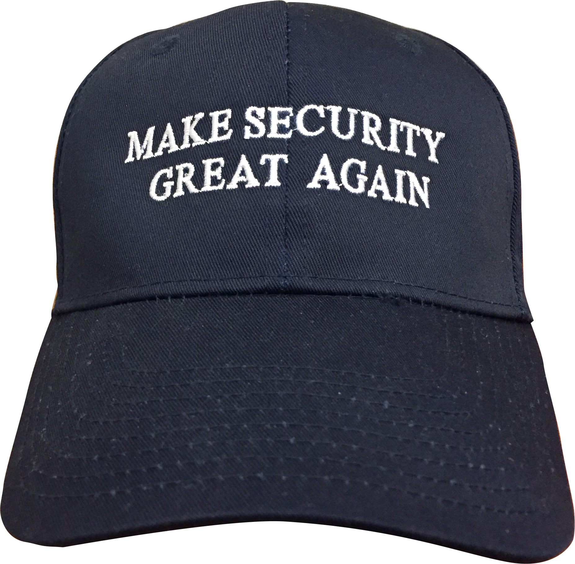 Maxxess souvenier cap with embroidered "Make Security Great Again"